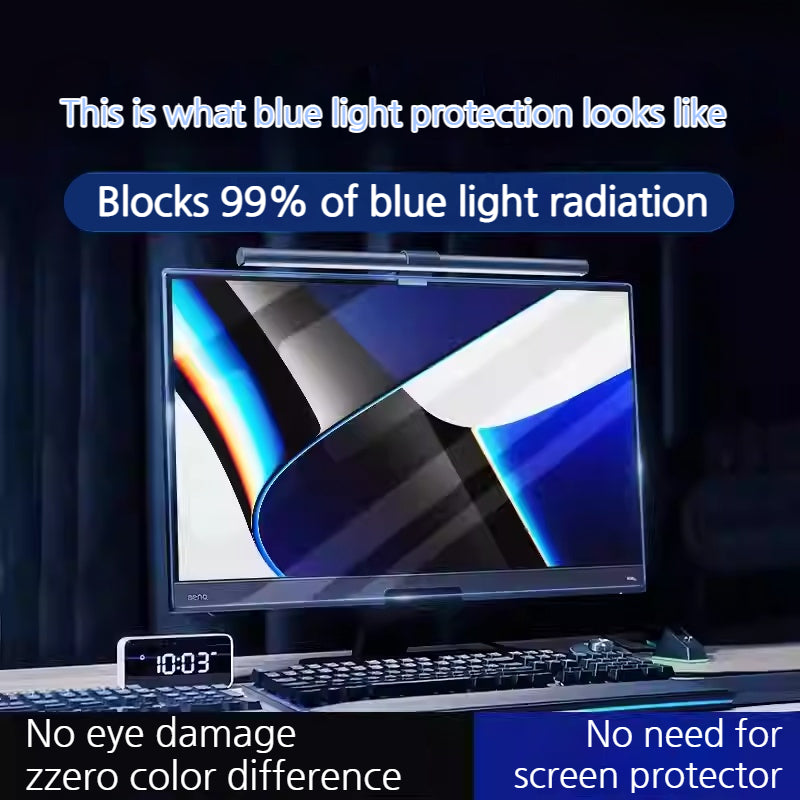 Load image into Gallery viewer, [Eyecare] Hanging 25-inch Anti-Blue Light Computer Monitor Screen Protector for iMac, Lenovo, Acer, Dell, Gigabyte, BenQ, HP &amp; Asus
