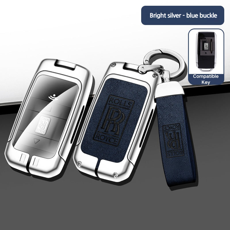 Load image into Gallery viewer, Rolls-Royce Aluminum Alloy Car Key Cover for Cullinan, Phantom, Ghost, Wraith, and Dawn
