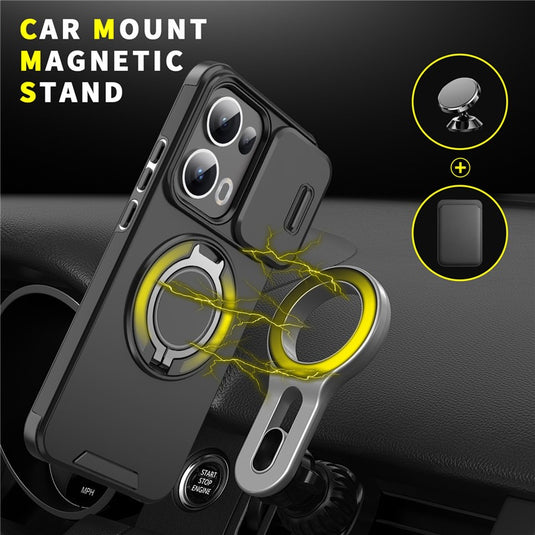 [Built-in Kickstand] OPPO A5 Pro - Rugged Shockproof Heavy Duty Series Case
