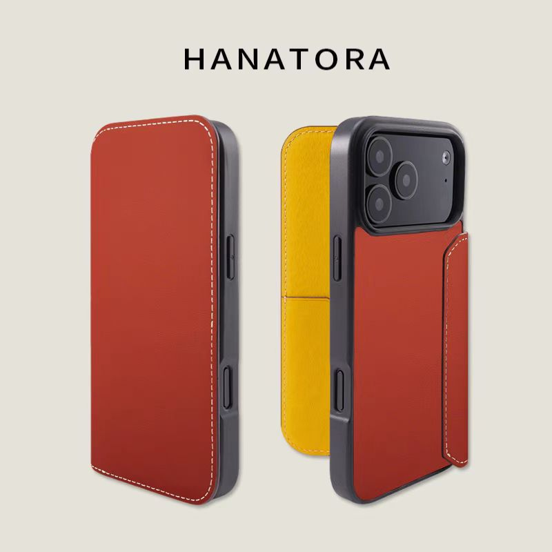 Load image into Gallery viewer, [With Card Slot] Apple iPhone 17/Air/Pro/Max - HANATORA Business Drop Proof Genuine Leather Flip Wallet Series Case
