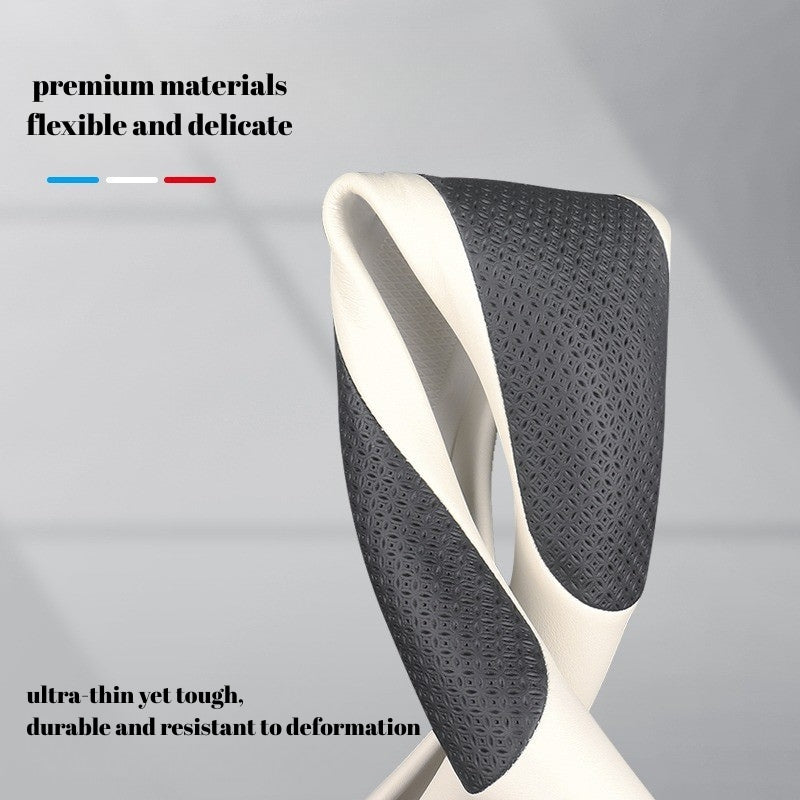 Load image into Gallery viewer, BMW X3 Leather &amp; Glossy Carbon Fiber Breathable Ultra-Thin Non-Slip Steering Wheel Cover
