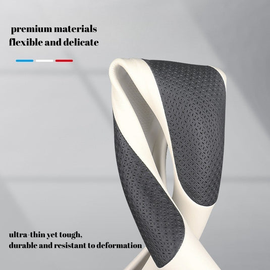 BMW X2 Leather & Glossy Carbon Fiber Breathable Ultra-Thin Non-Slip Steering Wheel Cover