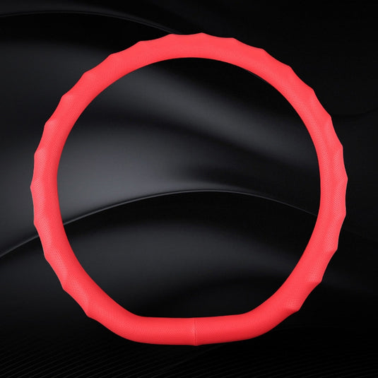 BMW X3 Breathable Anti-Slip Wave-Texture Leather Steering Wheel Cover