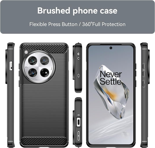 OnePlus 1+12/12R - Shield Shockproof Rugged Heavy Duty Case With 2PC 9H Glass Screen Protector