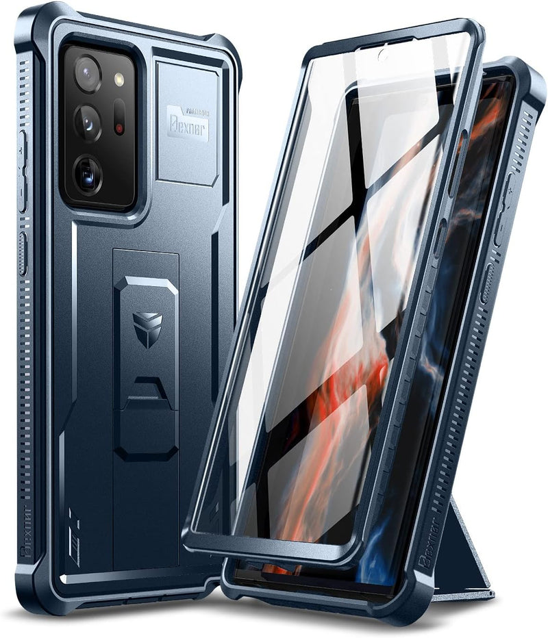 Load image into Gallery viewer, [Screen Protector &amp; Kickstand] Samsung Galaxy Note 20/Note 20 Ultra - Shockproof Rugged Case Full-Body Bumper Protective Heavy Duty Case
