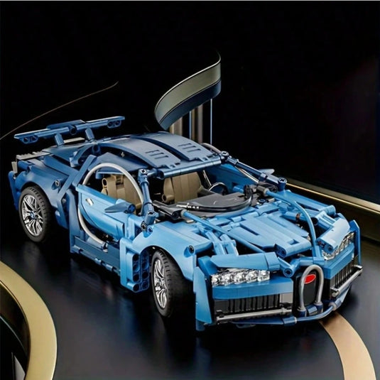 DIY Bugatti Veyron Supercar Building Blocks Set for Kids Gift – Creative Assembly Toy Car Model for Christmas, Halloween and Birthday - i-Station Mobile Phone & Electronic Device Repair and Accessories