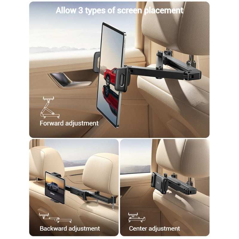 Load image into Gallery viewer, JOYROOM Metal Foldable &amp; Extendable Car Headrest Holder for Phone &amp; Tablet - i-Station Mobile Phone &amp; Electronic Device Repair and Accessories
