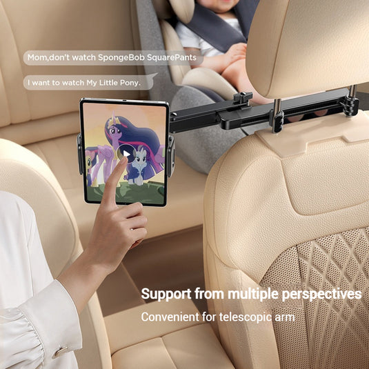 JOYROOM Metal Foldable & Extendable Car Headrest Holder for Phone & Tablet - i-Station Mobile Phone & Electronic Device Repair and Accessories