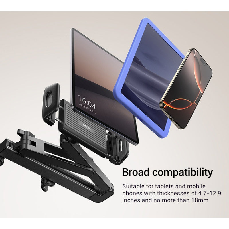 Load image into Gallery viewer, JOYROOM Metal Foldable &amp; Extendable Car Headrest Holder for Phone &amp; Tablet - i-Station Mobile Phone &amp; Electronic Device Repair and Accessories
