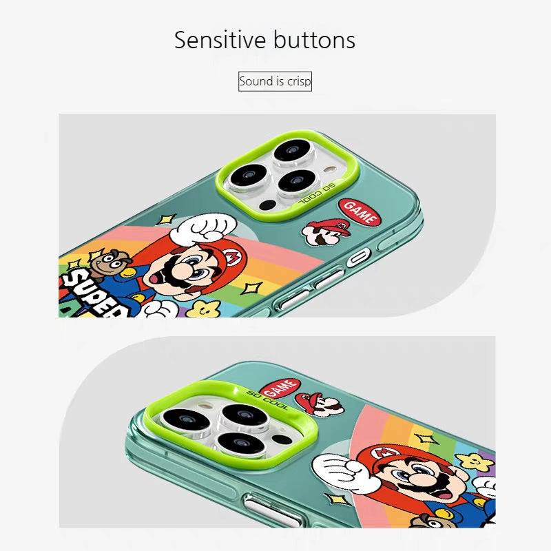 Load image into Gallery viewer, [Magsafe Compatible][With Stand] Apple iPhone 17/Air/Pro/Max - Mario Stylish Full-Body Shockproof Phone Case
