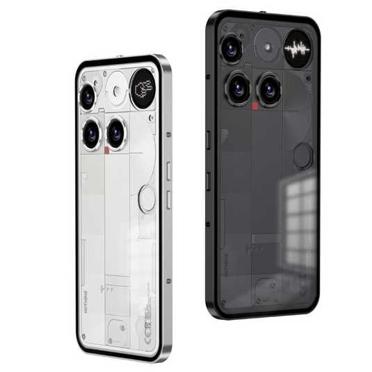 Nothing Phone (3) Metal Frame Snap-On Acrylic Shockproof Phone Case - i-Station Mobile Phone & Electronic Device Repair and Accessories
