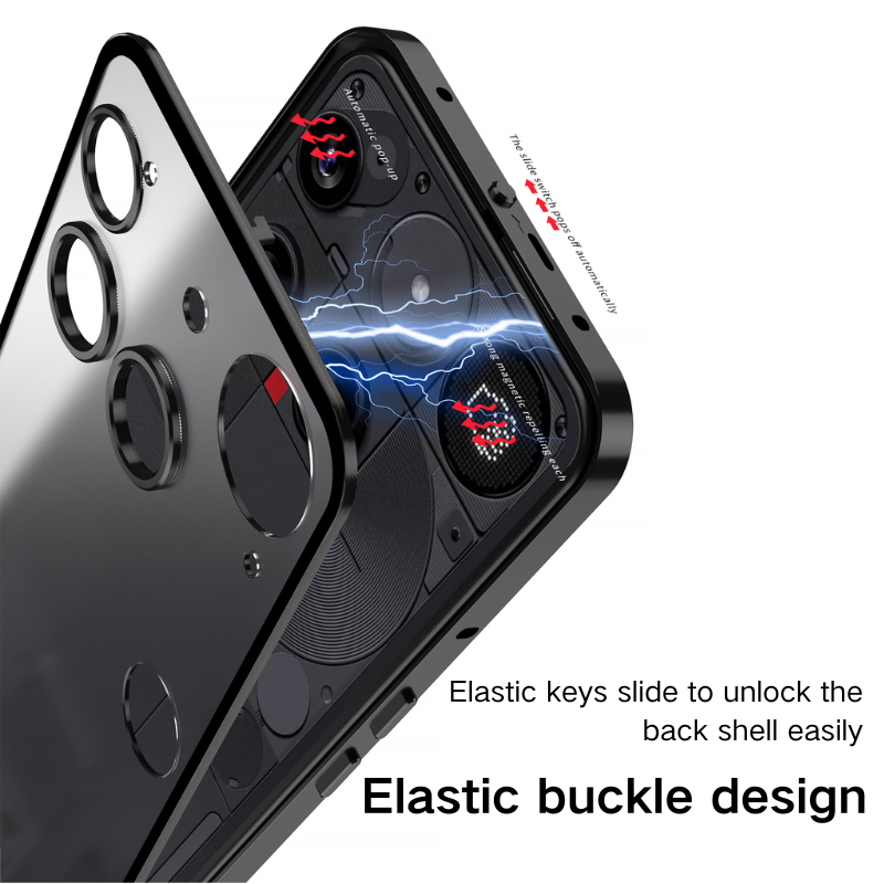 Load image into Gallery viewer, Nothing Phone (3) Metal Frame Snap-On Acrylic Shockproof Phone Case - i-Station Mobile Phone &amp; Electronic Device Repair and Accessories
