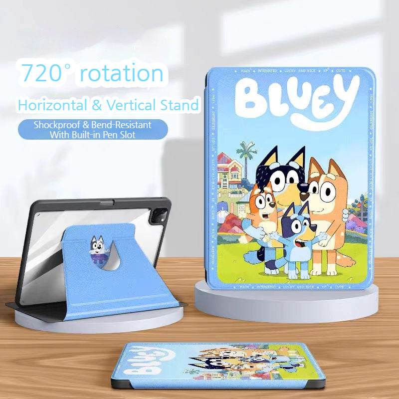 Load image into Gallery viewer, [With Pen Slot] Apple iPad Air 11-inch M2/M3 (2024/2025) Cute Cartoon Full-Protection Shockproof Case
