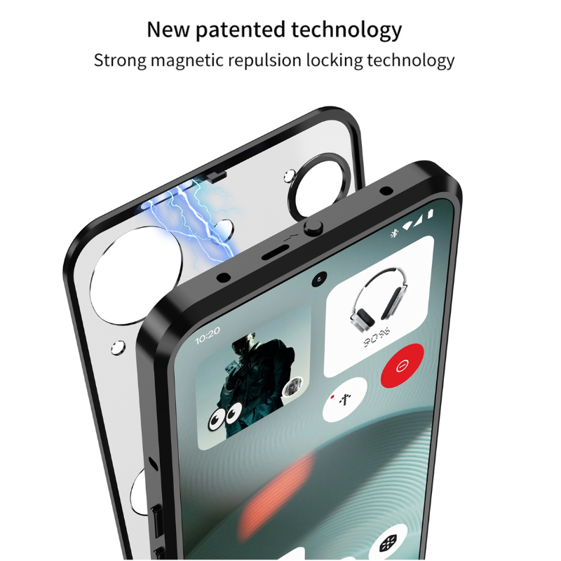 Load image into Gallery viewer, Nothing Phone (3) Metal Frame Snap-On Acrylic Shockproof Phone Case - i-Station Mobile Phone &amp; Electronic Device Repair and Accessories
