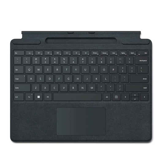 [With Backlit][With Pen Slot] Microsoft Surface Pro X / 8 / 9 / 10 / 11 Series - Original Microsoft Surface Pro Type Cover Keyboard