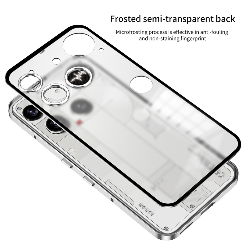 Load image into Gallery viewer, Nothing Phone (3) Metal Frame Snap-On Acrylic Shockproof Phone Case - i-Station Mobile Phone &amp; Electronic Device Repair and Accessories
