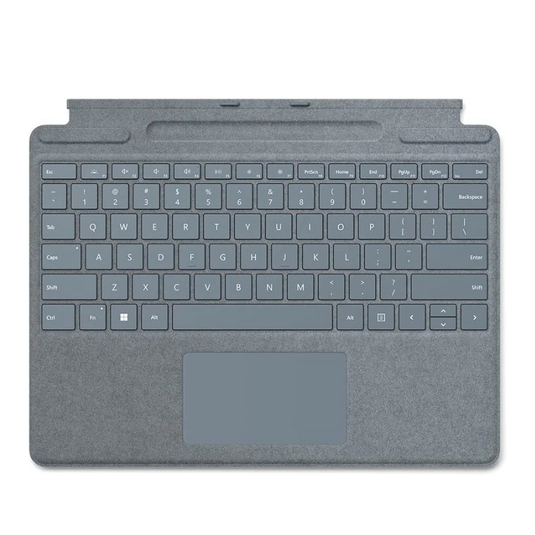 [With Backlit][With Pen Slot] Microsoft Surface Pro X / 8 / 9 / 10 / 11 Series - Original Microsoft Surface Pro Type Cover Keyboard