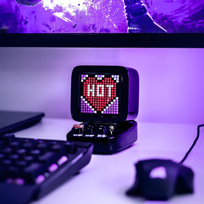 Divoom Ditoo Retro Pixel Art Game Bluetooth Speaker With 16X16 LED App Controlled Front Screen - i-Station Mobile Phone & Electronic Device Repair and Accessories