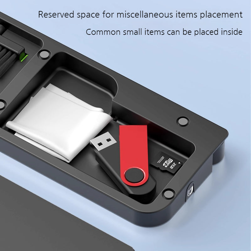 Load image into Gallery viewer, Multi-Purpose Cleaning Tool Set Kit for Keyboards and Screens with Dust Brush &amp; Wrist Rest
