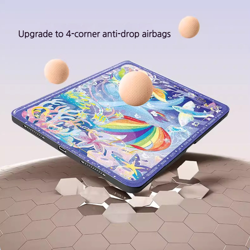 Load image into Gallery viewer, [With Pen Slot][360° Rotatable] Apple iPad Air 11-inch M2/M3 (2024/2025) My Little Pony Cartoon Shockproof Protective Case
