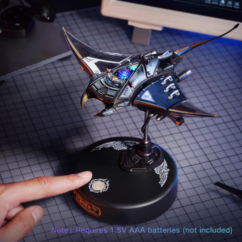 Load image into Gallery viewer, ROKR 3D Mechanical Manta Ray DIY Toy Building Blocks
