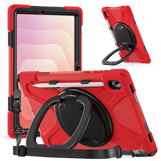 Samsung Galaxy Tab S11 (2025) 11" - Multifunctional Shockproof Heavy Duty Series Case With Shoulder Strap - i-Station Mobile Phone & Electronic Device Repair and Accessories