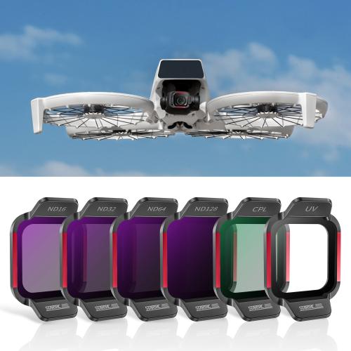 Load image into Gallery viewer, DJI Flip STARTRC 6-in-1 ND16 ND32 ND64 ND128 CPL UV Lens Filter Set
