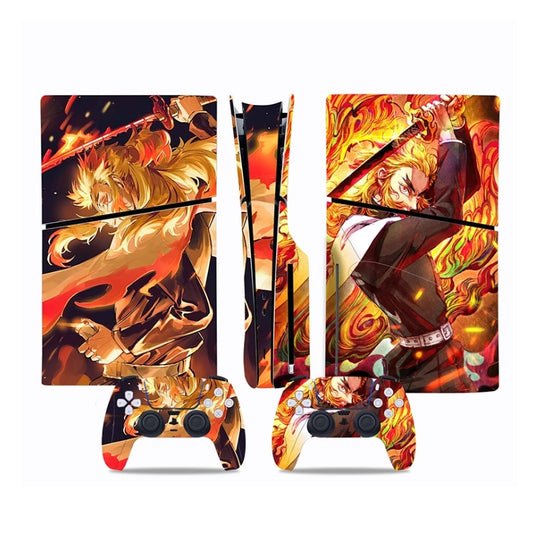 Sony PlayStation PS5 Slim Disc Edition Anime and Gaming Theme Console Skin Sticker – No Residue PVC | Scratch-Resistant Gaming Designs
