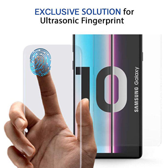 [AMC Installation Kit][UV Glue] Premium Quality Samsung Galaxy S10/S10 Plus/S10 5G UV Curved Glue Tempered Glass Screen Protector - Polar Tech Australia