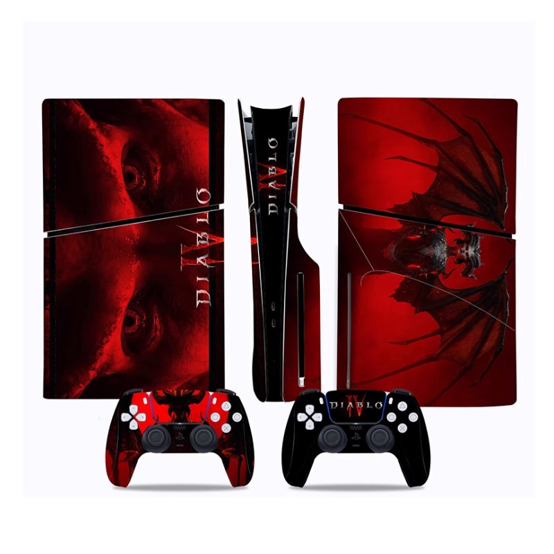 Sony PlayStation PS5 Slim Disc Edition Anime and Gaming Theme Console Skin Sticker – No Residue PVC | Scratch-Resistant Gaming Designs - i-Station Mobile Phone & Electronic Device Repair and Accessories