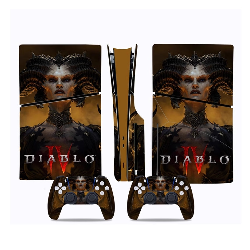 Sony PlayStation PS5 Slim Disc Edition Anime and Gaming Theme Console Skin Sticker – No Residue PVC | Scratch-Resistant Gaming Designs - i-Station Mobile Phone & Electronic Device Repair and Accessories