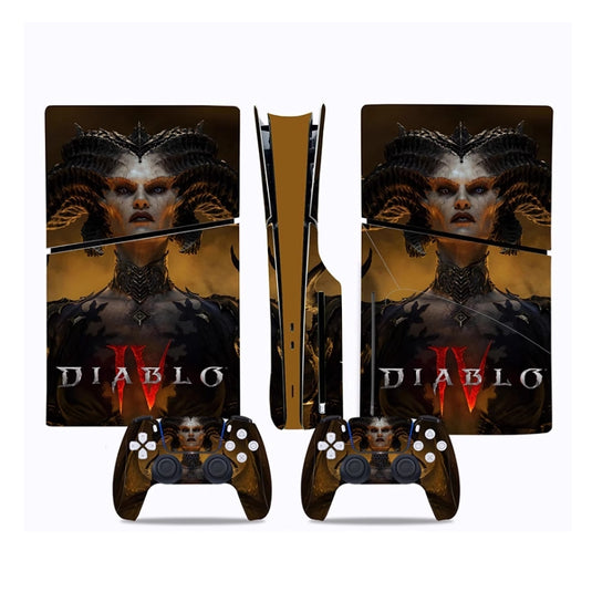 Sony PlayStation PS5 Slim Disc Edition Anime and Gaming Theme Console Skin Sticker – No Residue PVC | Scratch-Resistant Gaming Designs