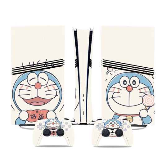 Sony PlayStation PS5 Pro Anime and Gaming Theme Digital Edition Console Skin Sticker – No Residue PVC | Scratch-Resistant Gaming Designs