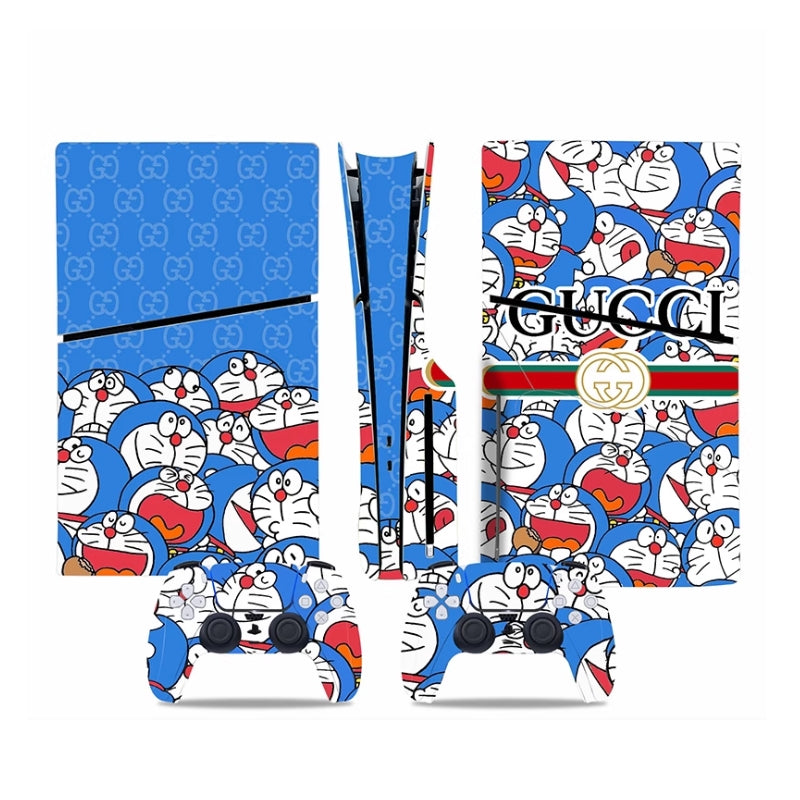 Load image into Gallery viewer, Sony PlayStation PS5 Slim Disc Edition Anime and Gaming Theme Console Skin Sticker – No Residue PVC | Scratch-Resistant Gaming Designs
