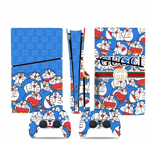 Sony PlayStation PS5 Slim Disc Edition Anime and Gaming Theme Console Skin Sticker – No Residue PVC | Scratch-Resistant Gaming Designs