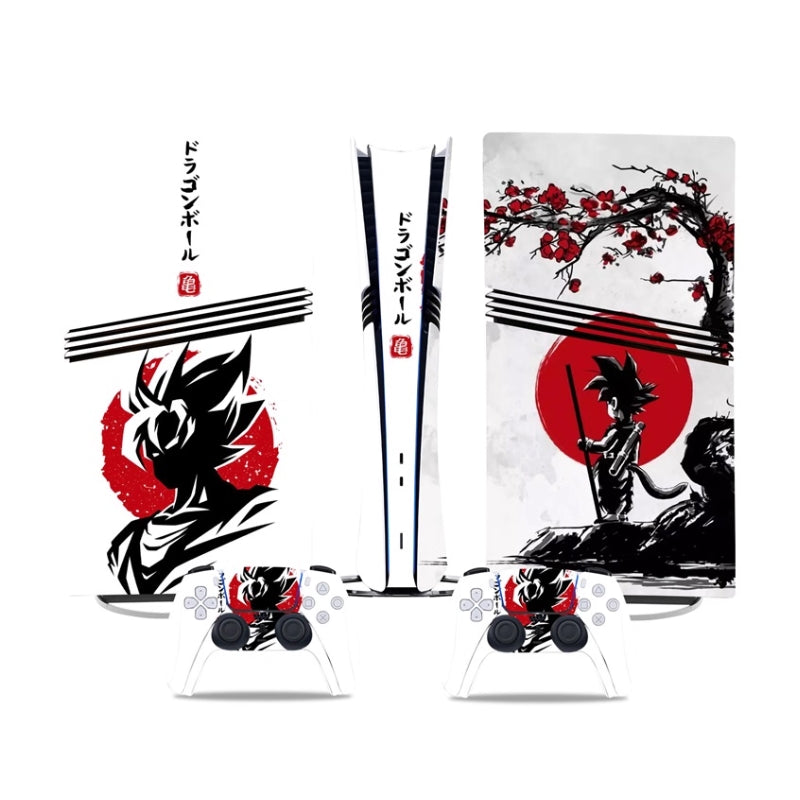 Load image into Gallery viewer, Sony PlayStation PS5 Pro Anime and Gaming Theme Digital Edition Console Skin Sticker – No Residue PVC | Scratch-Resistant Gaming Designs
