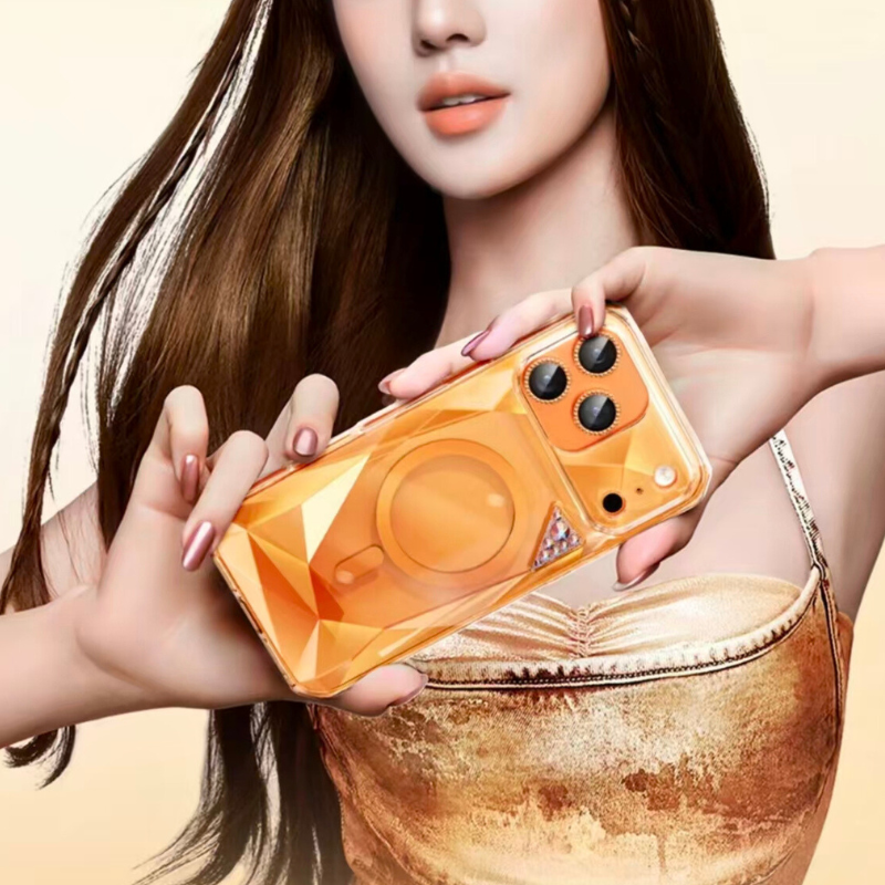 Load image into Gallery viewer, [Magsafe Compatible] Apple iPhone 17 Pro/ Pro Max - Kingxbar Iridescent Sparkle Airbag Shockproof Case
