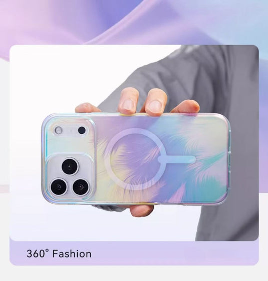 [Magsafe Compatible] Apple iPhone 17/Pro/Max - ZAGG Iridescent Protection Case