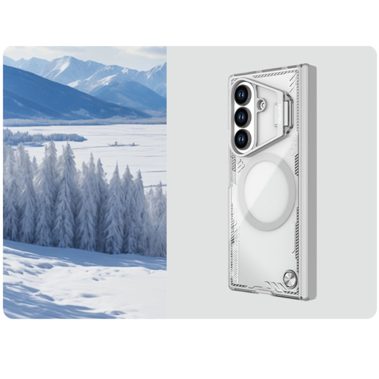 [Magsafe Compatible][With Lens Holder] Samsung Galaxy Z Fold7 Iceblade FoId Shockproof Case with 1 PCS Tempered Glass Screen Protector