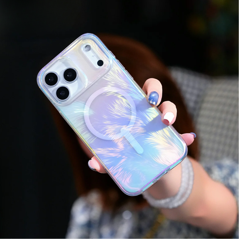 Load image into Gallery viewer, [Magsafe Compatible] Apple iPhone 17/Pro/Max - ZAGG Iridescent Protection Case
