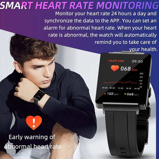 [Brand New] KS01 1.85 Inch Smart Watch Supports Blood Glucose Detection, Blood Pressure Detection, Blood Oxygen Detection