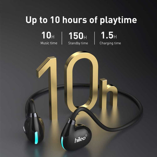 Hileo Hi73 Wireless Bluetooth Hanging Neck IPX4 Sports Earphone