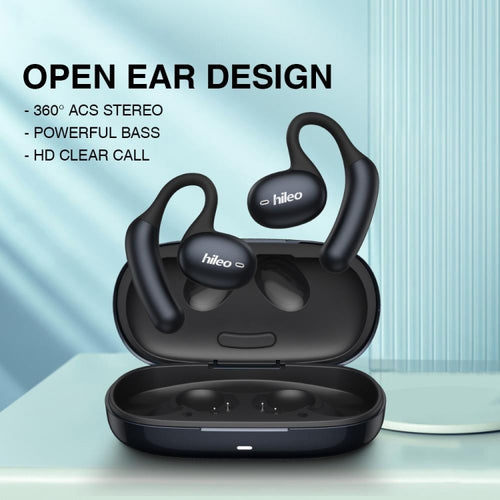 Hileo Hi96 TWS Over-Ear Open-Back Noise-Canceling Waterproof Wireless Earphone Bluetooth Earbuds