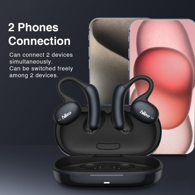 Load image into Gallery viewer, Hileo Hi96 TWS Over-Ear Open-Back Noise-Canceling Waterproof Wireless Earphone Bluetooth Earbuds
