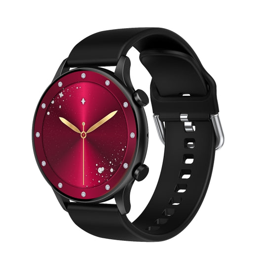 [Brand New] CY19 1.32 inch AMOLED Screen Silicone Strap Smart Watch, Blood Oxygen/Blood Pressure/Heart Rate