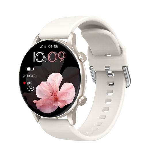 [Brand New] CY19 1.32 inch AMOLED Screen Silicone Strap Smart Watch, Blood Oxygen/Blood Pressure/Heart Rate