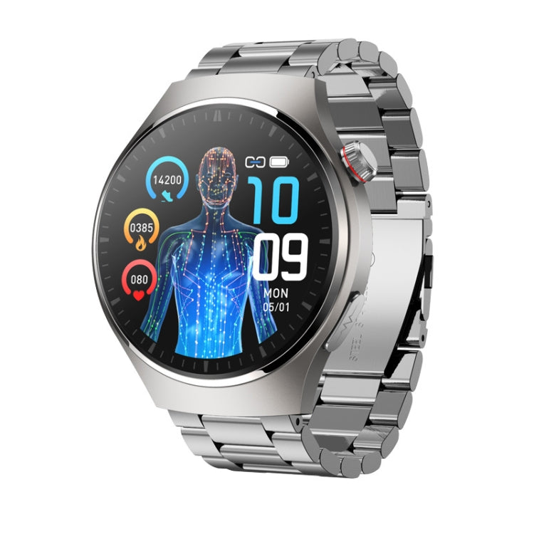 Load image into Gallery viewer, [Brand New] MT200 1.43 inch AMOLED IP67 Steel Band Smart Call Watch, Support ECG
