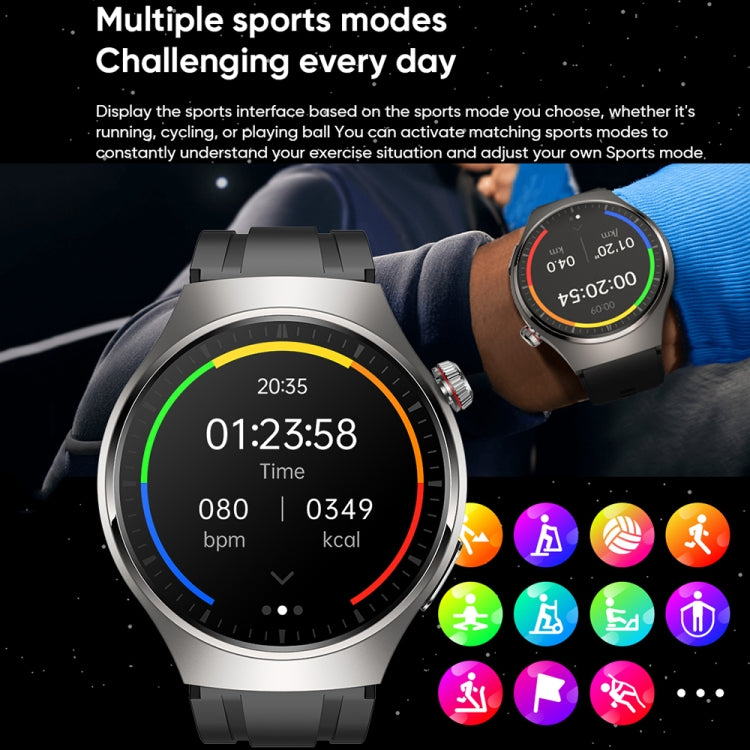 Load image into Gallery viewer, [Brand New] MT200 1.43 inch AMOLED IP67 Steel Band Smart Call Watch, Support ECG
