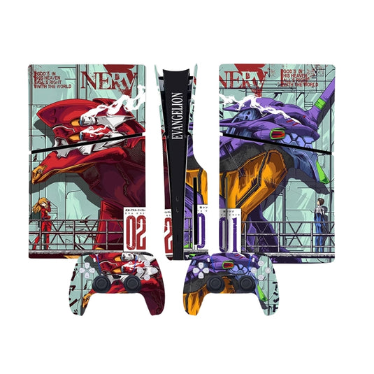 Sony PlayStation PS5 Slim Disc Edition Anime and Gaming Theme Console Skin Sticker – No Residue PVC | Scratch-Resistant Gaming Designs