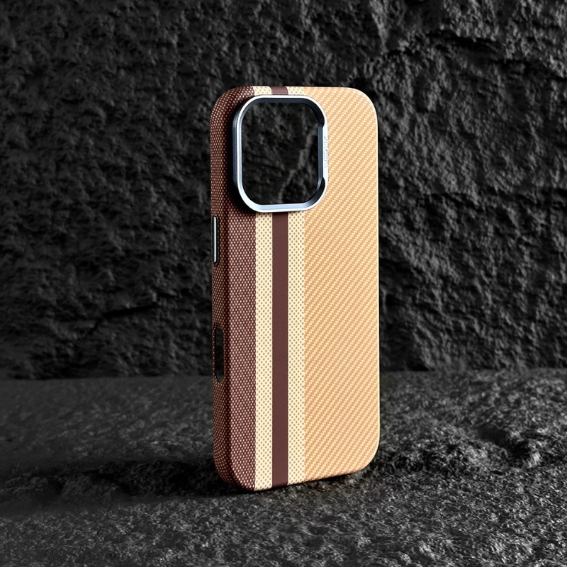 Load image into Gallery viewer, [Magsafe Compatible] Apple iPhone 17/Air/Pro/Pro Max Matte Shockproof Striped Phone Case
